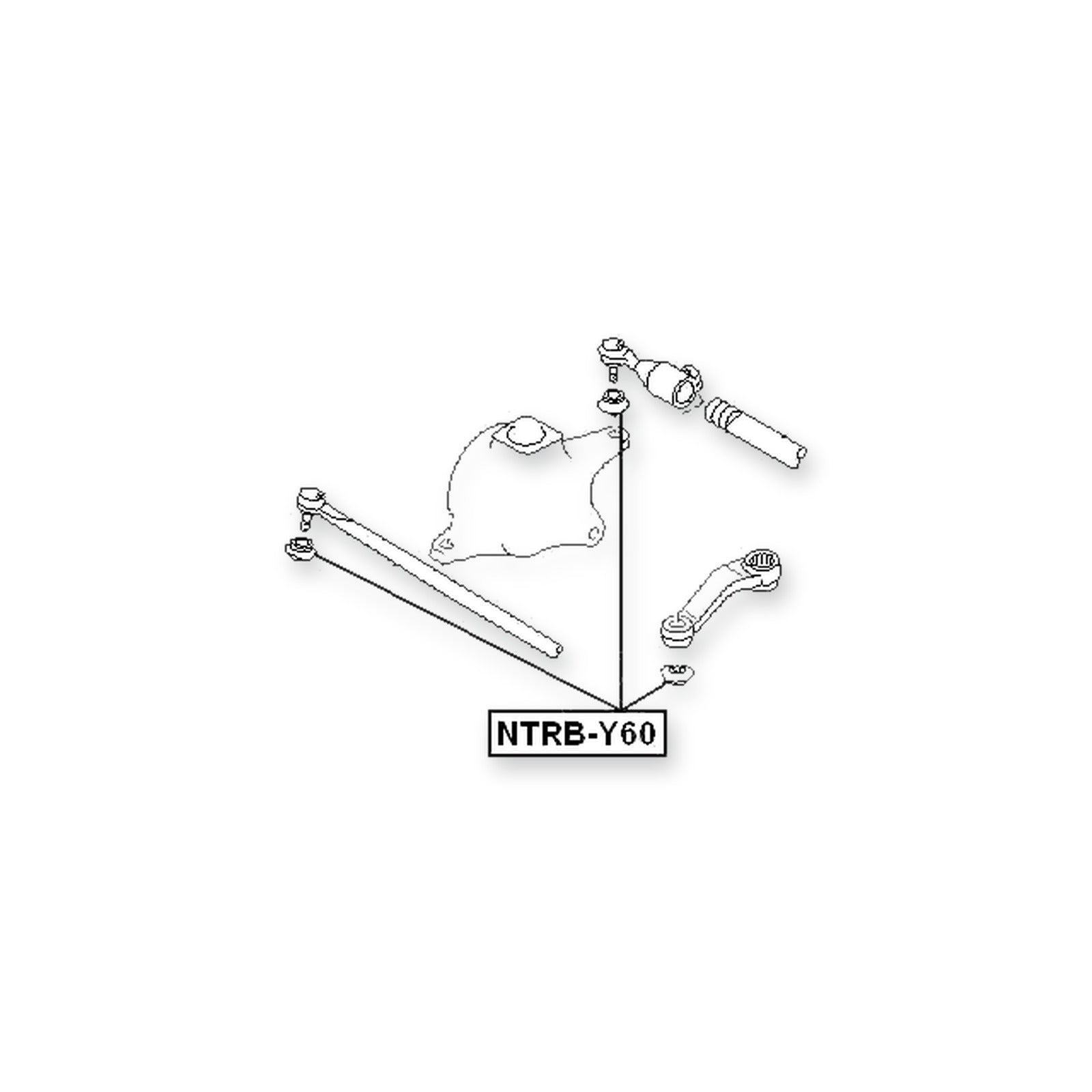 Nissan Atlas/Condor H40 Front Tie Rod End Boot 37X23X17