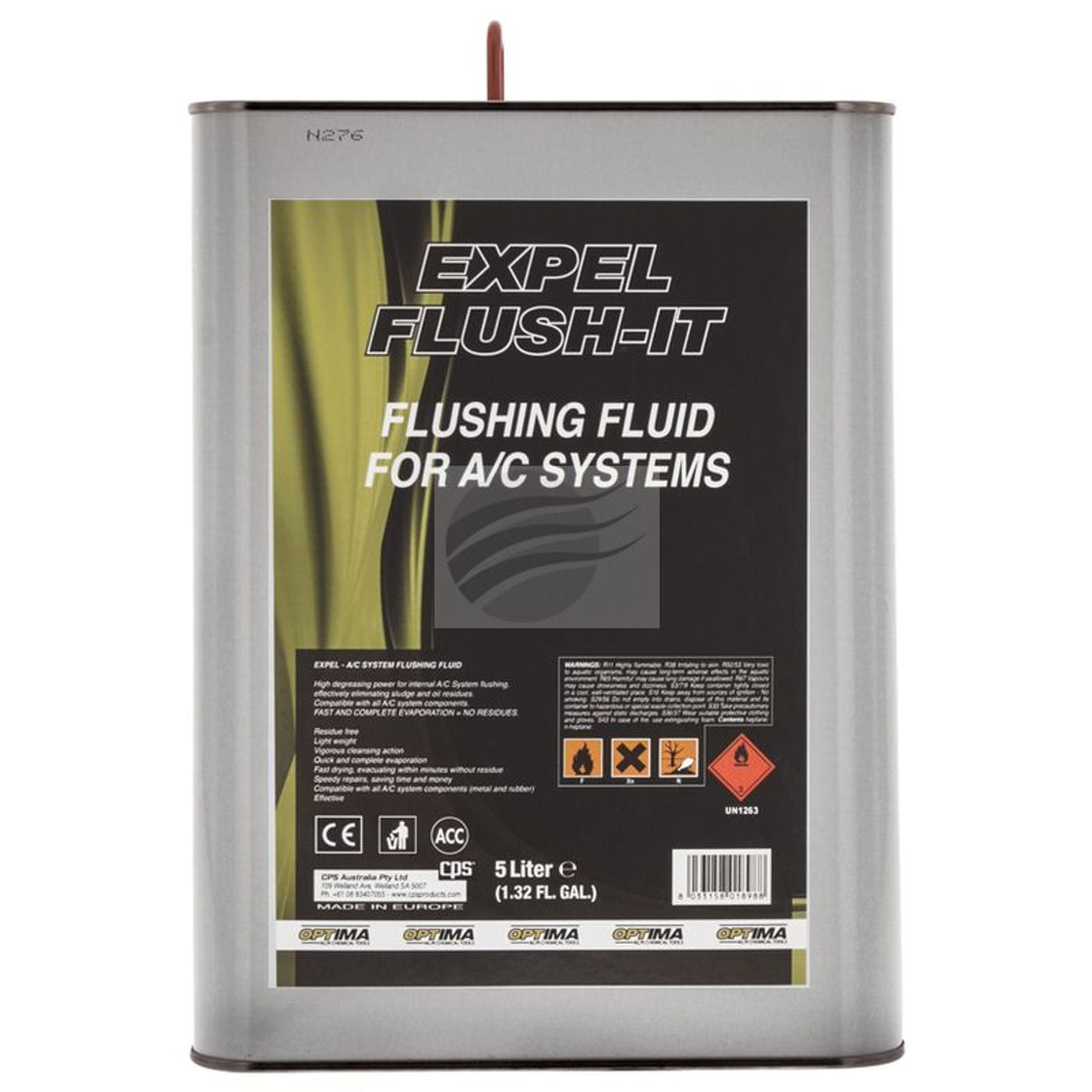 CPS Optima Liquid Flush Solvent 5 Litre