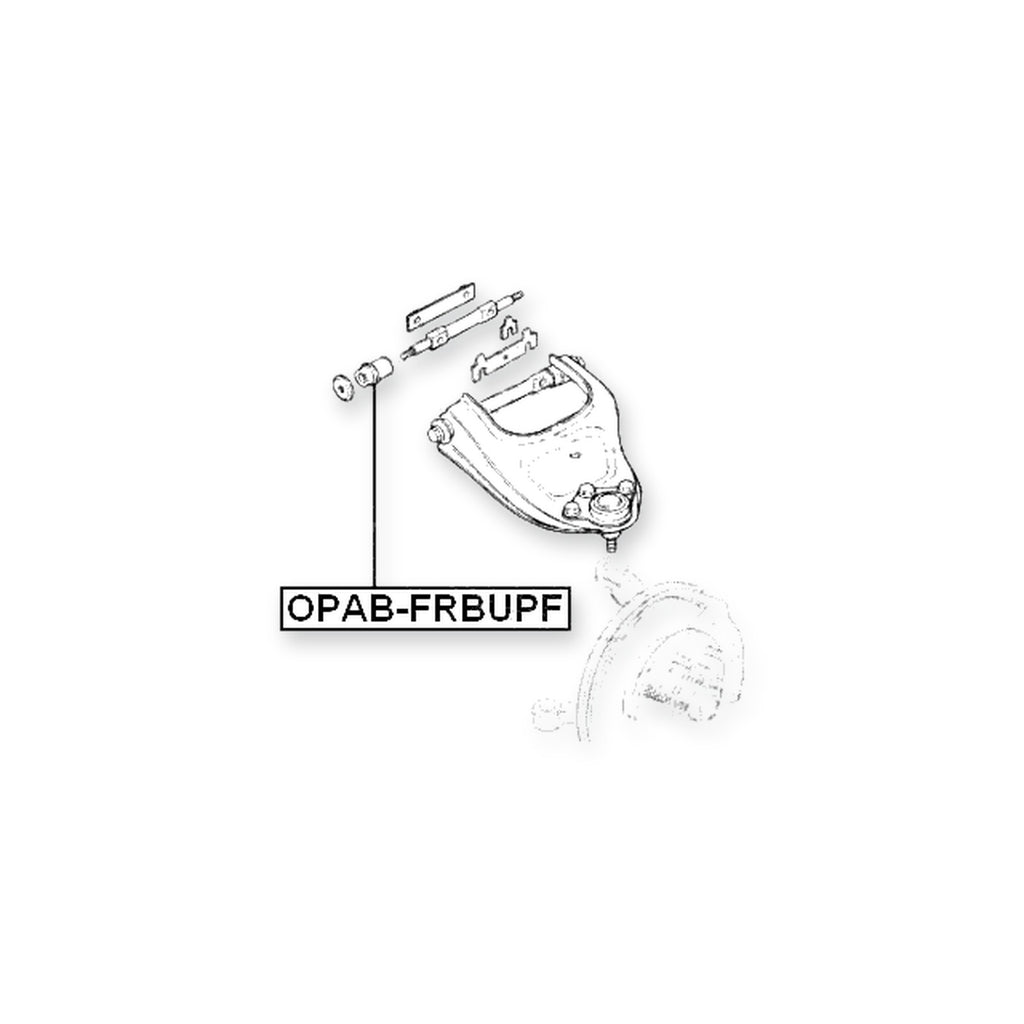 Opel Frontera B Front Upper Bushing, Control Arm