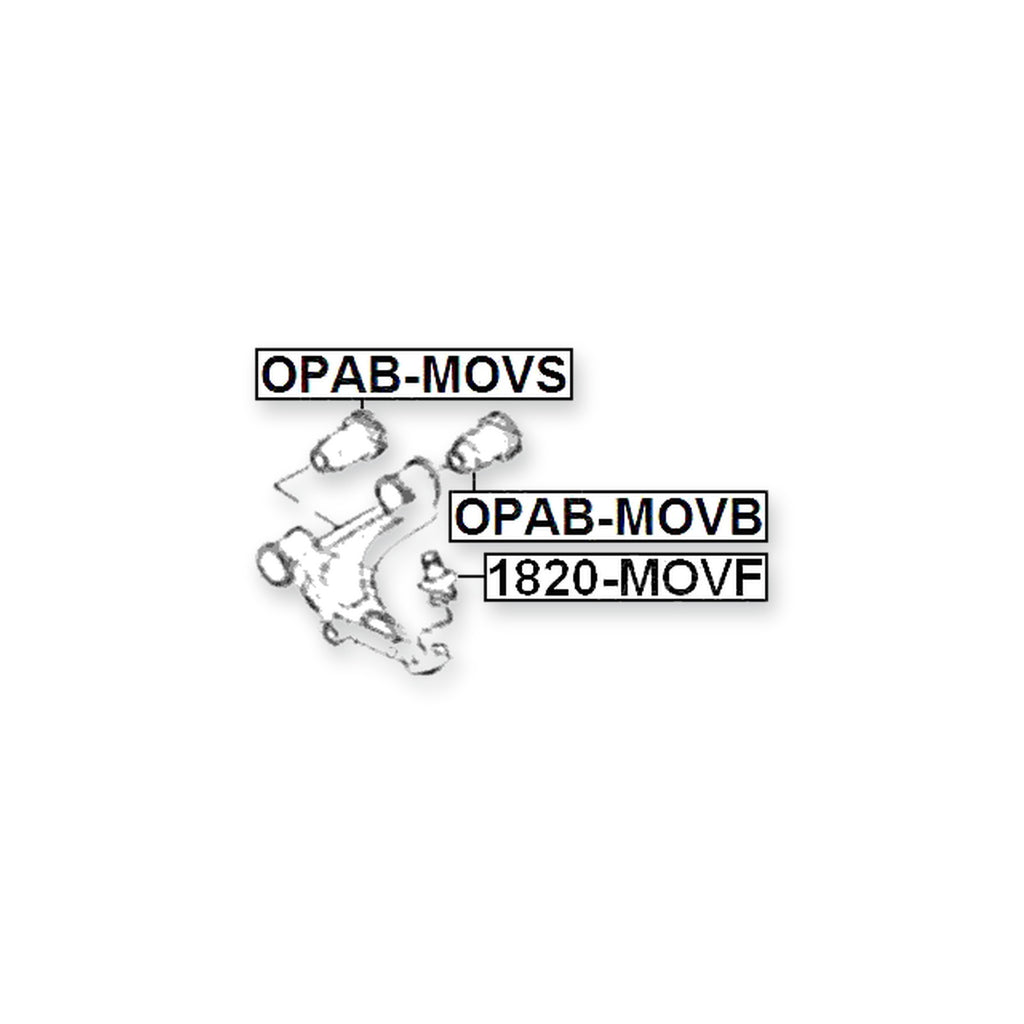 Opel Movano-A Front Lower Bushing, Control Arm
