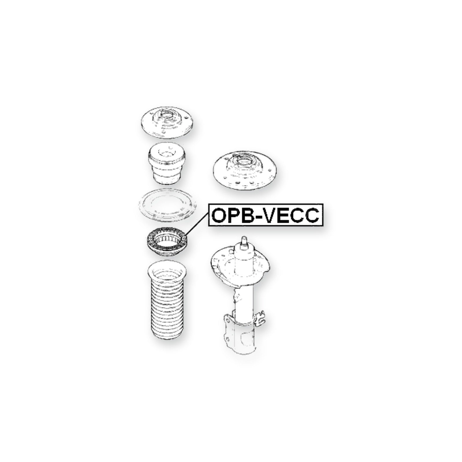 Fiat Croma Front Shock Absorber Bearing & More