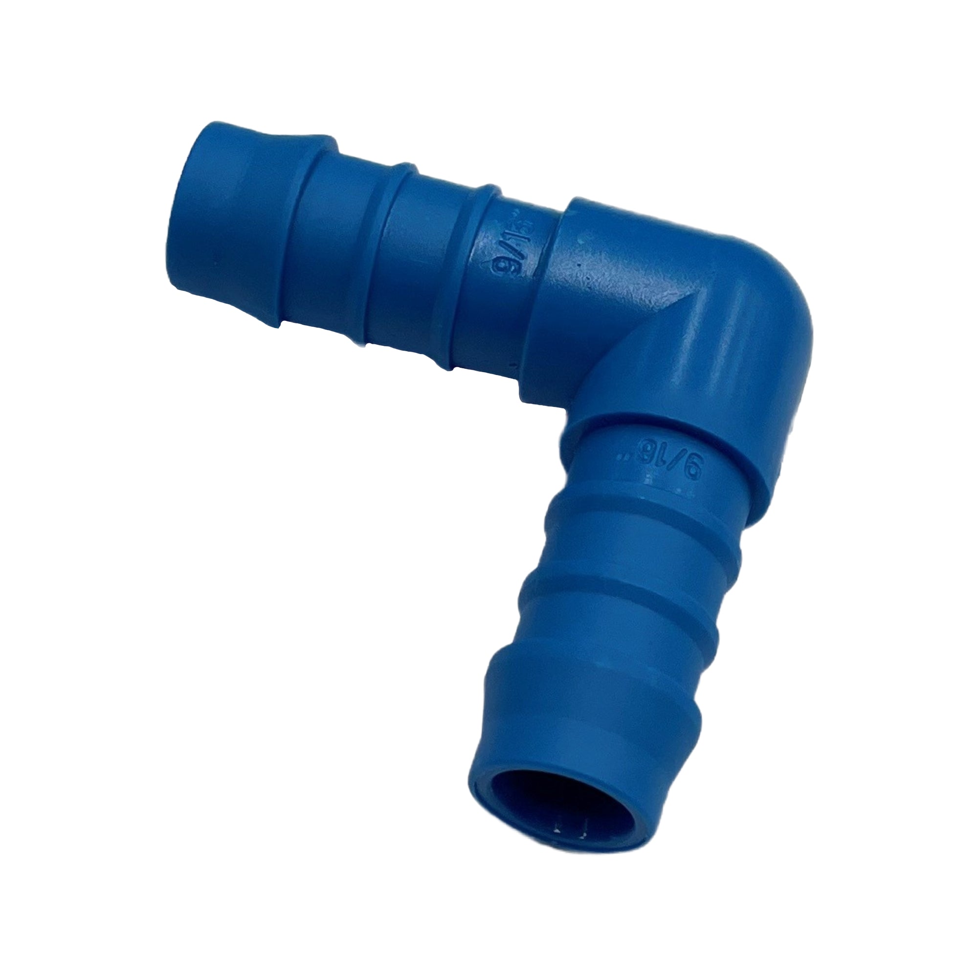 TFI Racing Nylon Plastic Male Elbow Joiner 9/16" (14mm) Barbed Hose Tube Ends