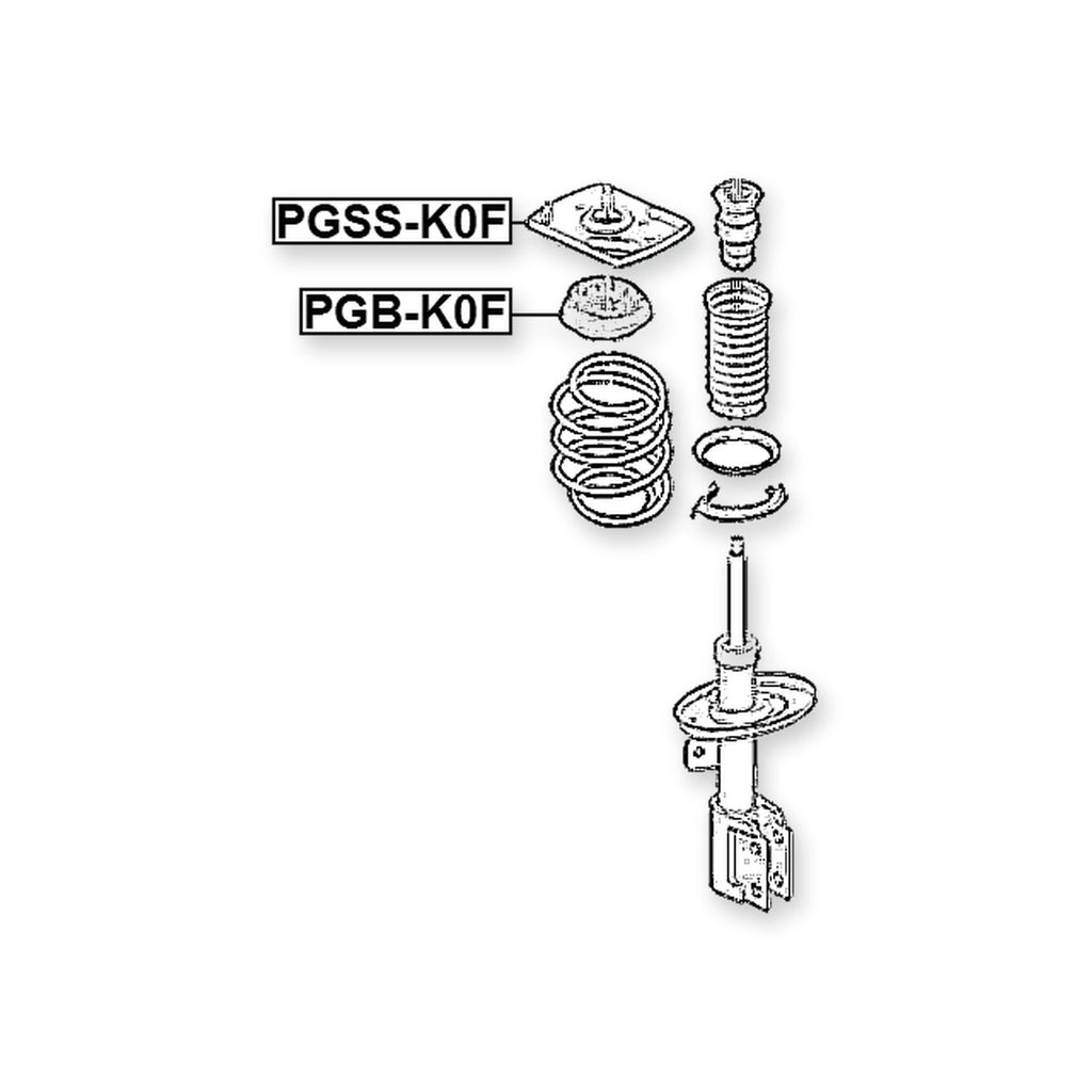 Opel Vivaro-C Front Shock Absorber Mounting