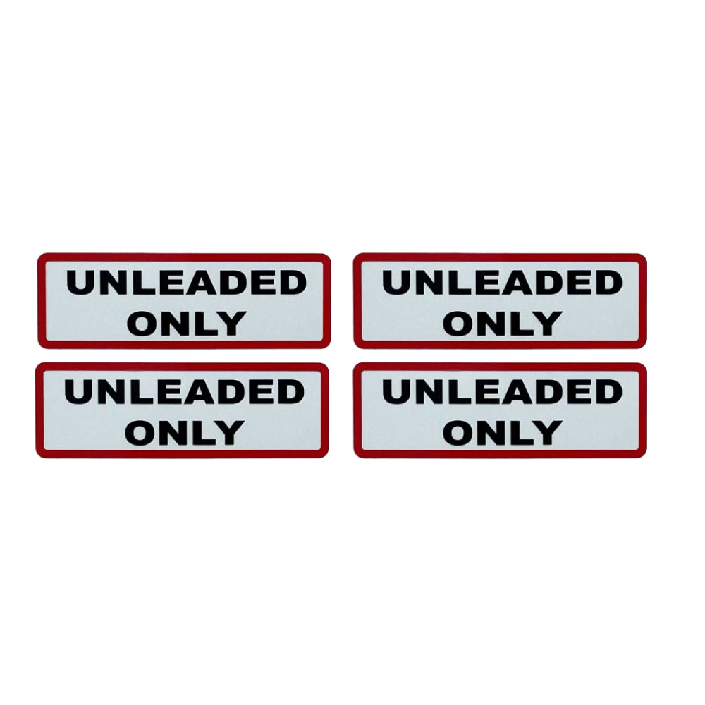 TFI Racing 'Unleaded Only' Decal Set - Small