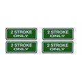 TFI Racing '2 Stroke Only' Decal Set - Small