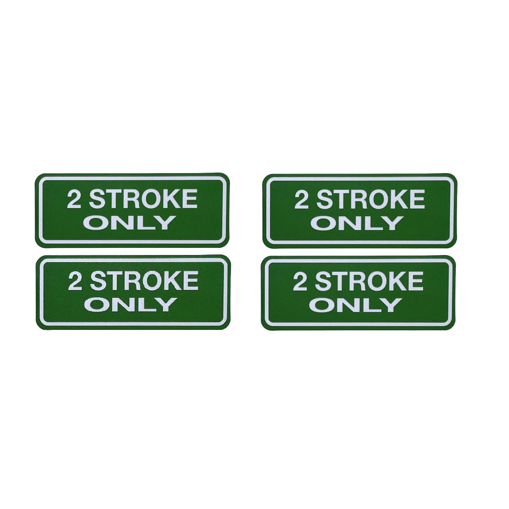 TFI Racing '2 Stroke Only' Decal Set - Small