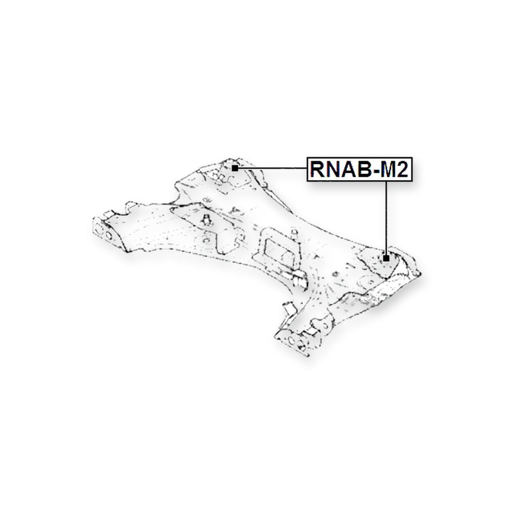 Renault Megane Front Lower Subframe Bushing