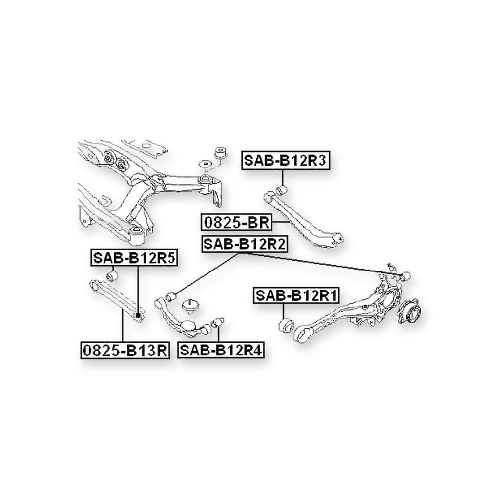 Subaru Legacy B12 Rear Knuckle Bushing