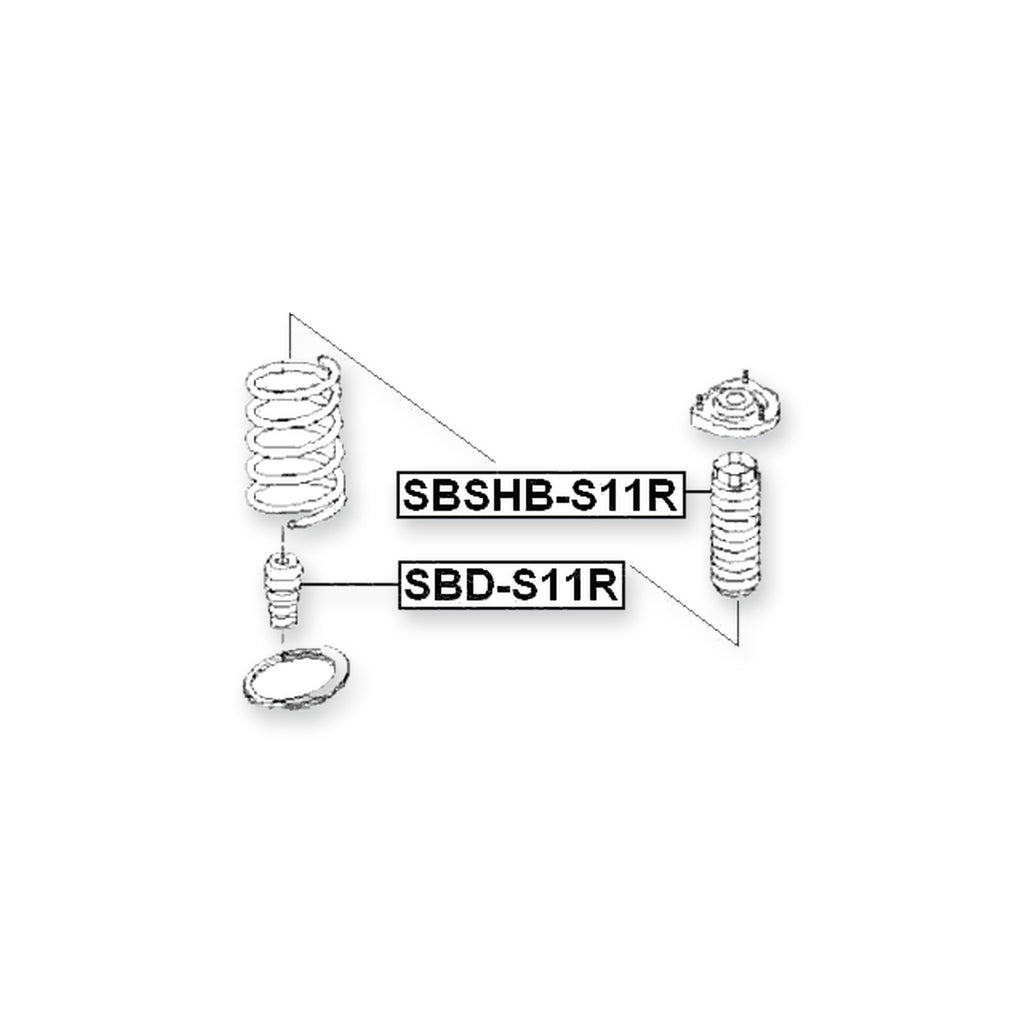 Subaru Forester S10 Rear Shock Absorber Jounce Bumper