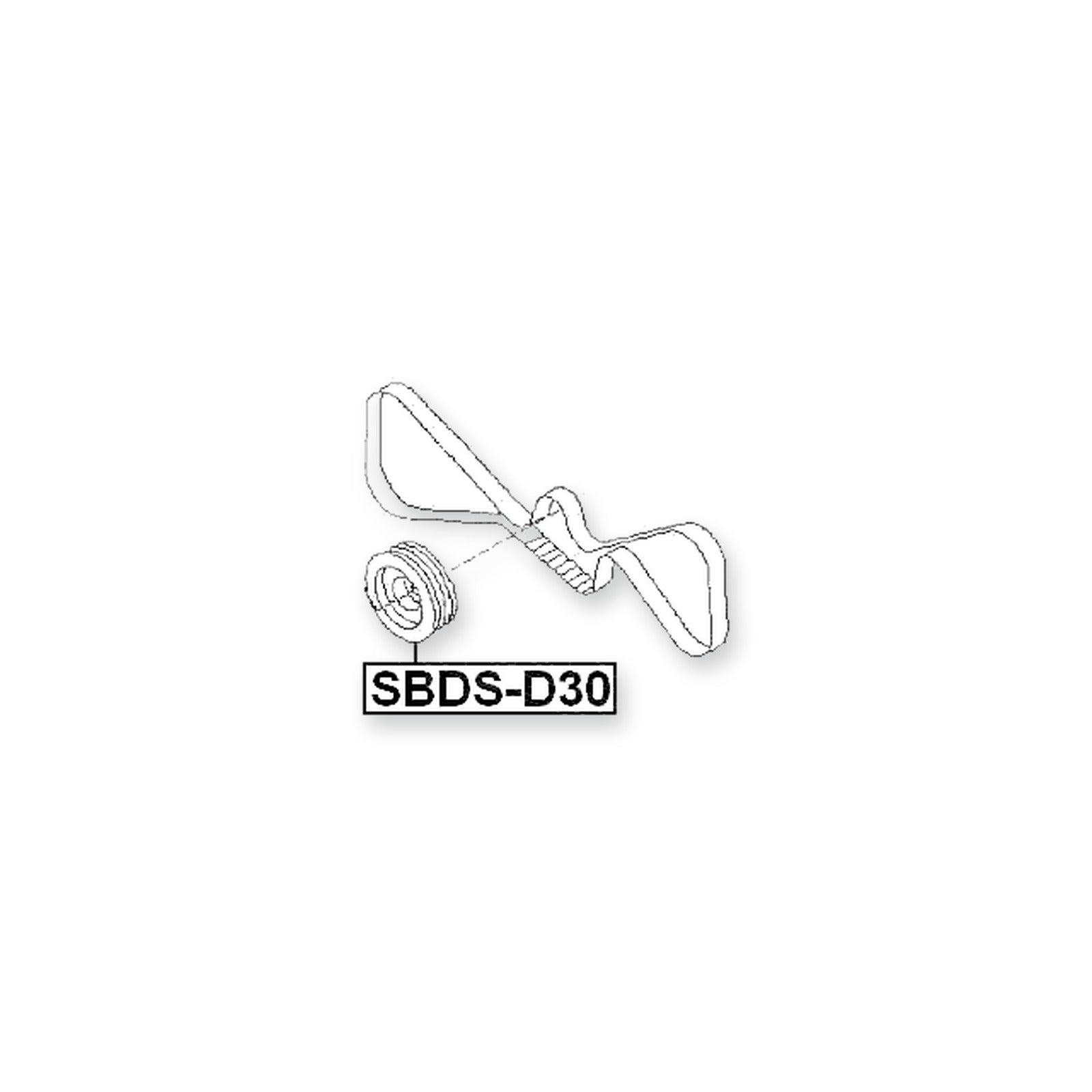 Subaru Legacy B12 Crankshaft Pulley