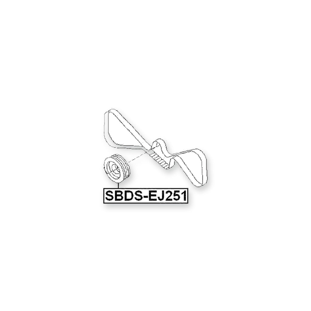 Subaru Baja B12 Crankshaft Pulley EJ251