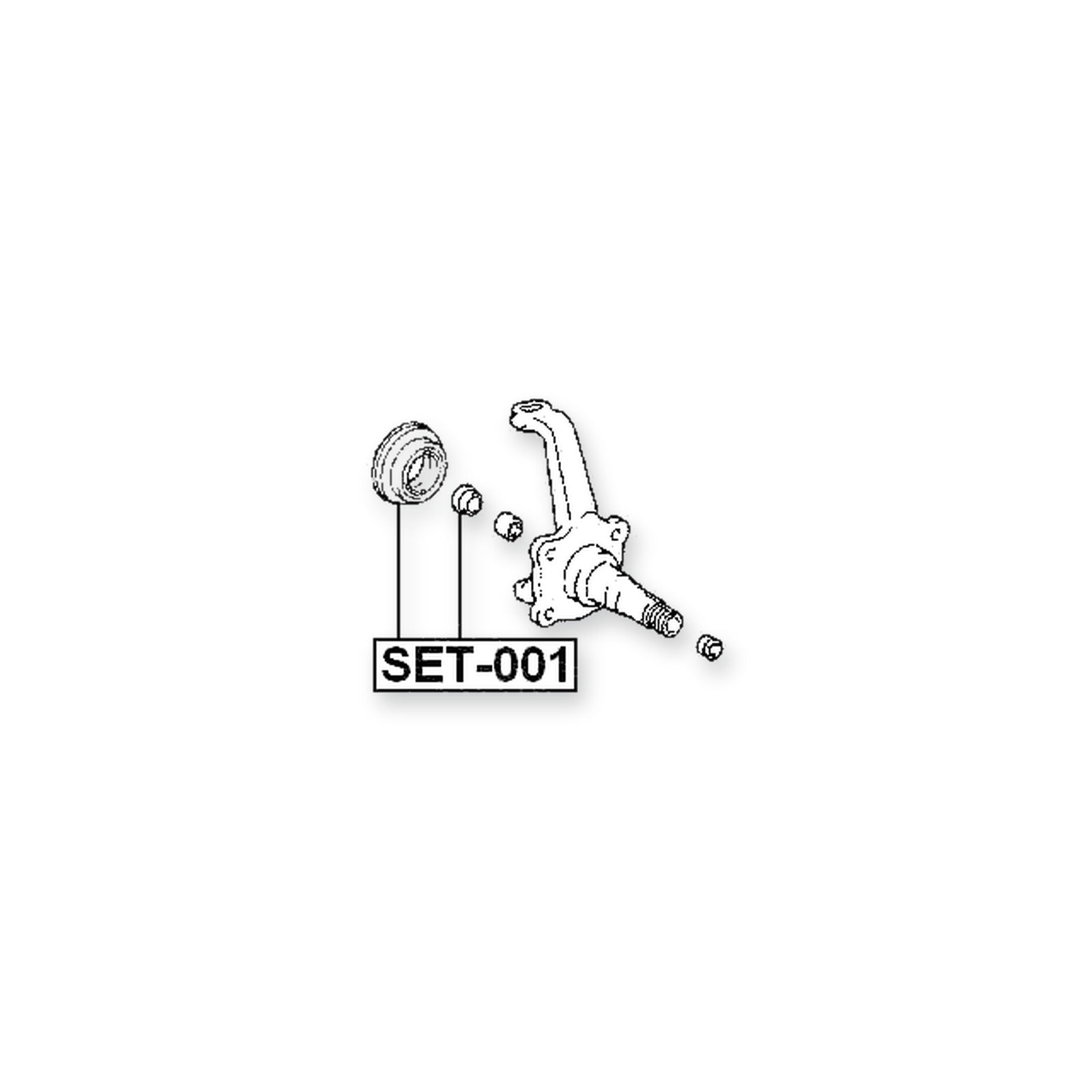 Toyota 4-Runner Truck Repair Kit Seal Sub-Assembly Steering Knuckle