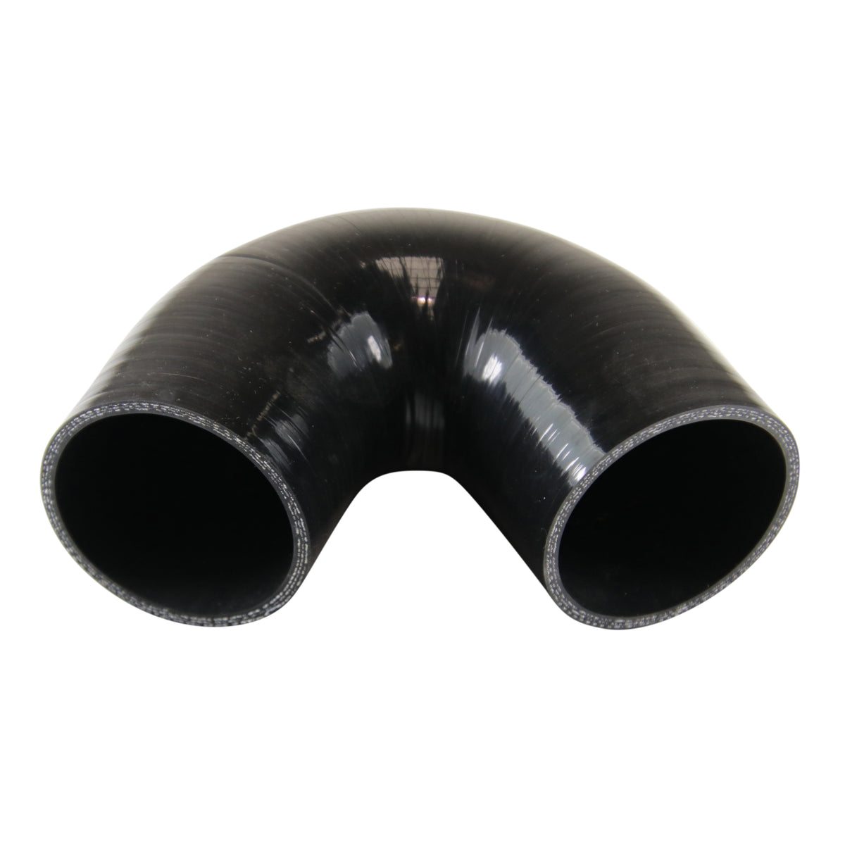 TFI Racing Silicone Hose Black 135 Deg Elbow 70mm (2.75") ID, 50mm Leg Length