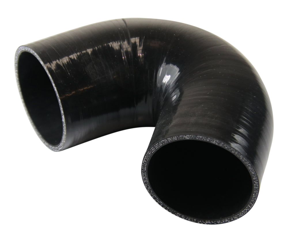 TFI Racing Silicone Hose Black 135 Deg Elbow 70mm (2.75") ID, 50mm Leg Length