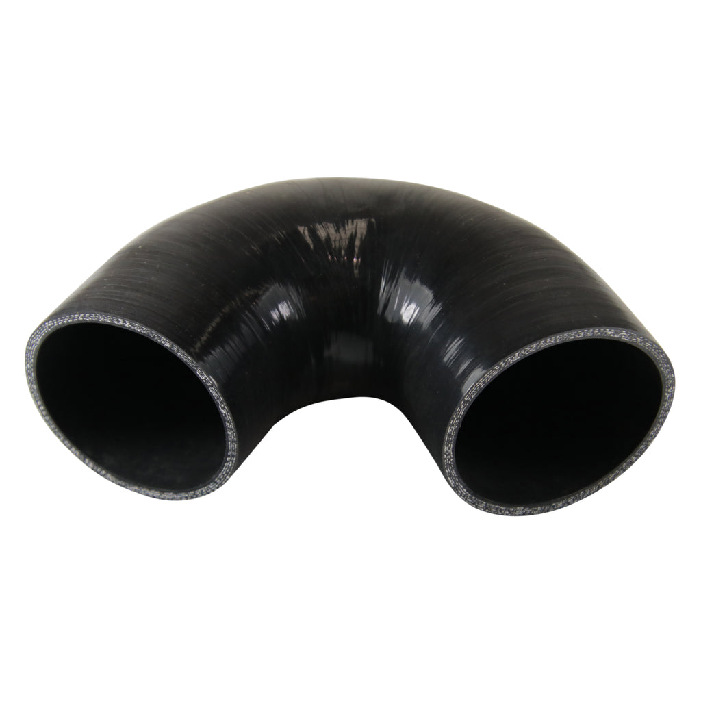 TFI Racing Silicone Hose Black 135 Deg Elbow 83mm (3.25") ID, 50mm Leg Length