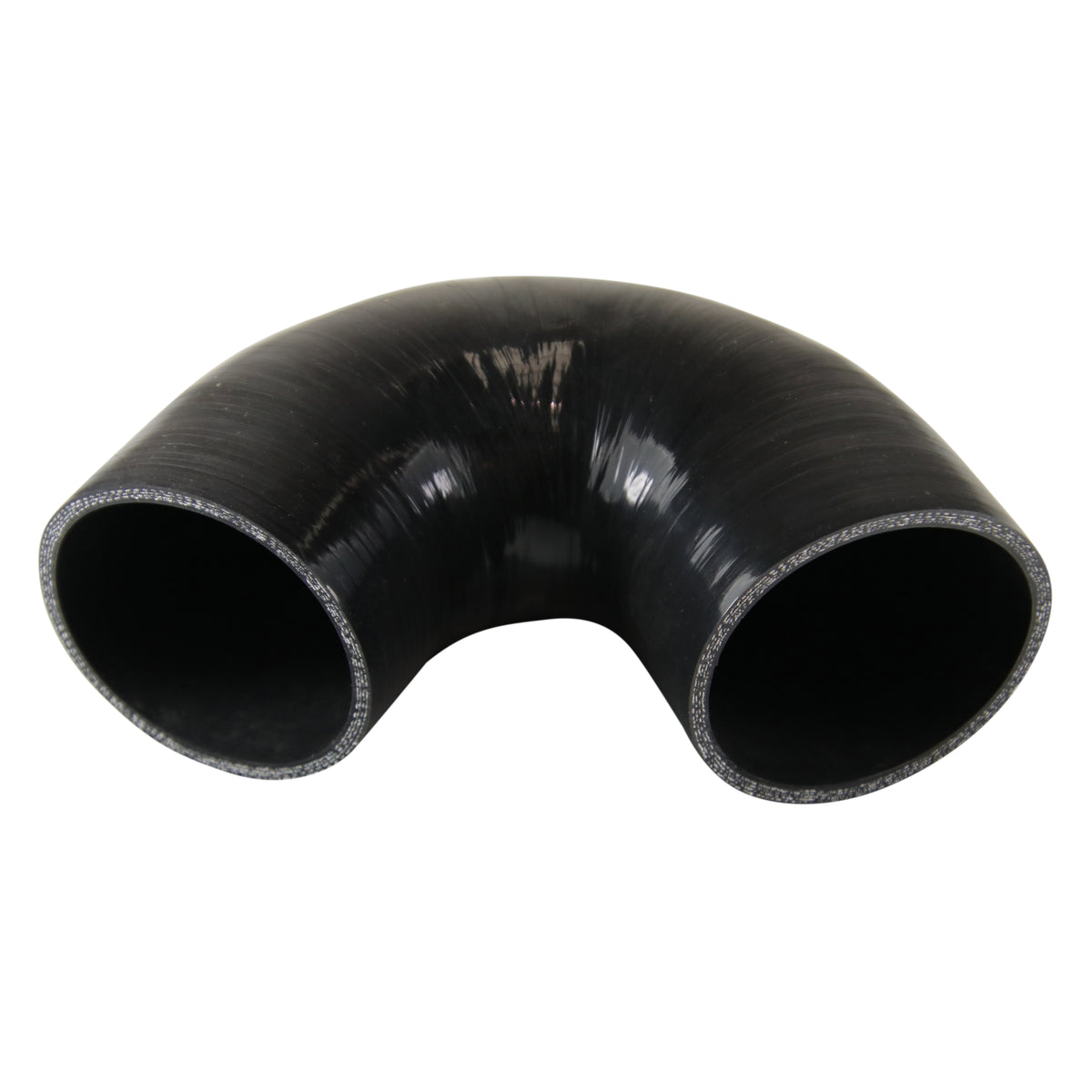 TFI Racing Silicone Hose Black 135 Deg Elbow 83mm (3.25") ID, 50mm Leg Length