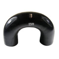 TFI Racing Silicone Hose Black 180 Deg Elbow 63mm (2.5") ID, 50mm Leg Length