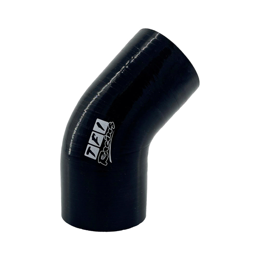 TFI Racing Silicone Hose 45 Deg Reducing Elbow 57 to 51mm (2.25" to 2") ID