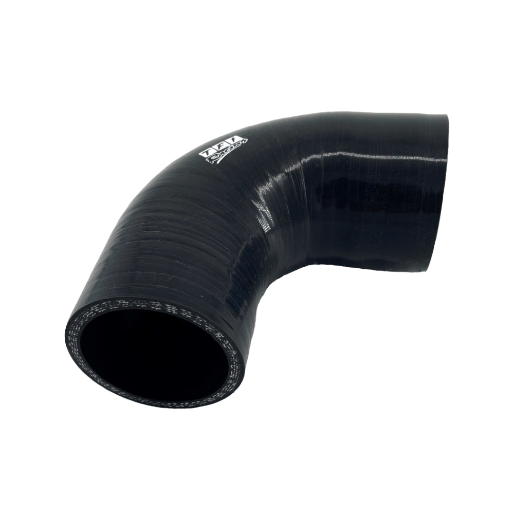 TFI Racing Silicone Hose 90 Deg Reducing Elbow 57 to 51mm (2.25" to 2") ID