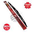 SAKURA Wiper Blade 600mm 24 Inch Complete Universal Hook Blade