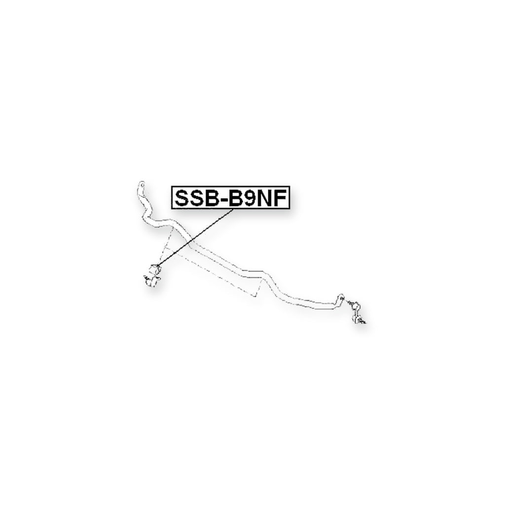 Subaru Tribeca W10 Front Stabilizer Bar Bush D23.5
