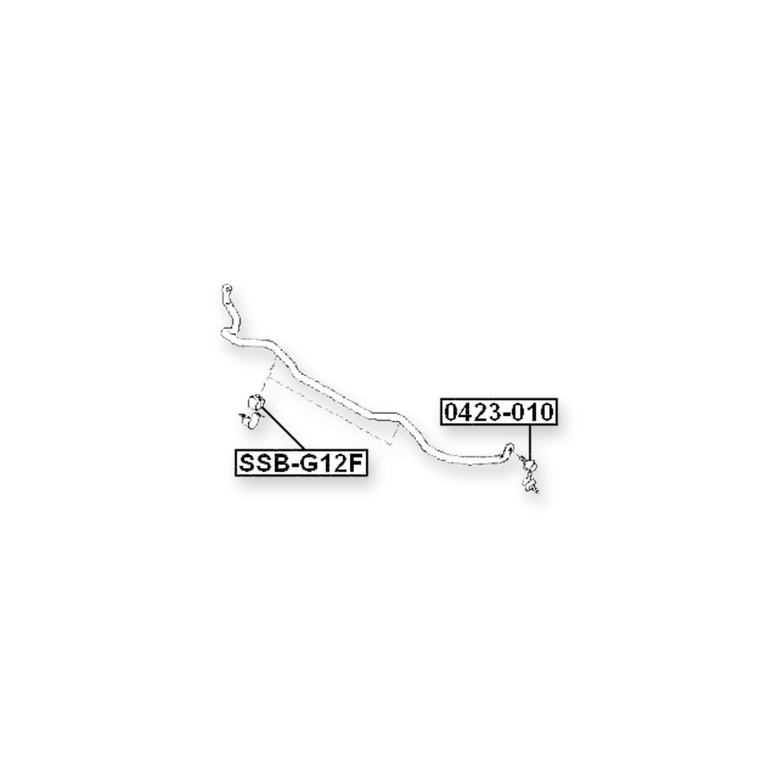 Toyota 86 Grmn 86 Front Stabilizer Bar Bush D19