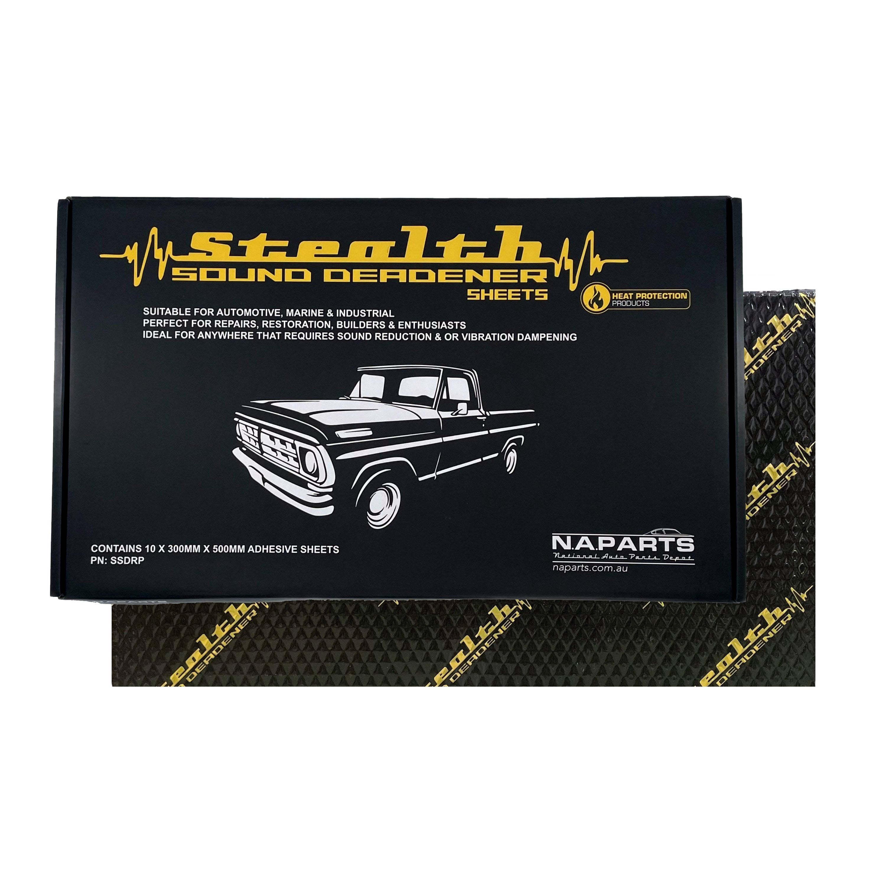 Heat Protection HPP Stealth Sound Deadener 10pk - Retail Pack