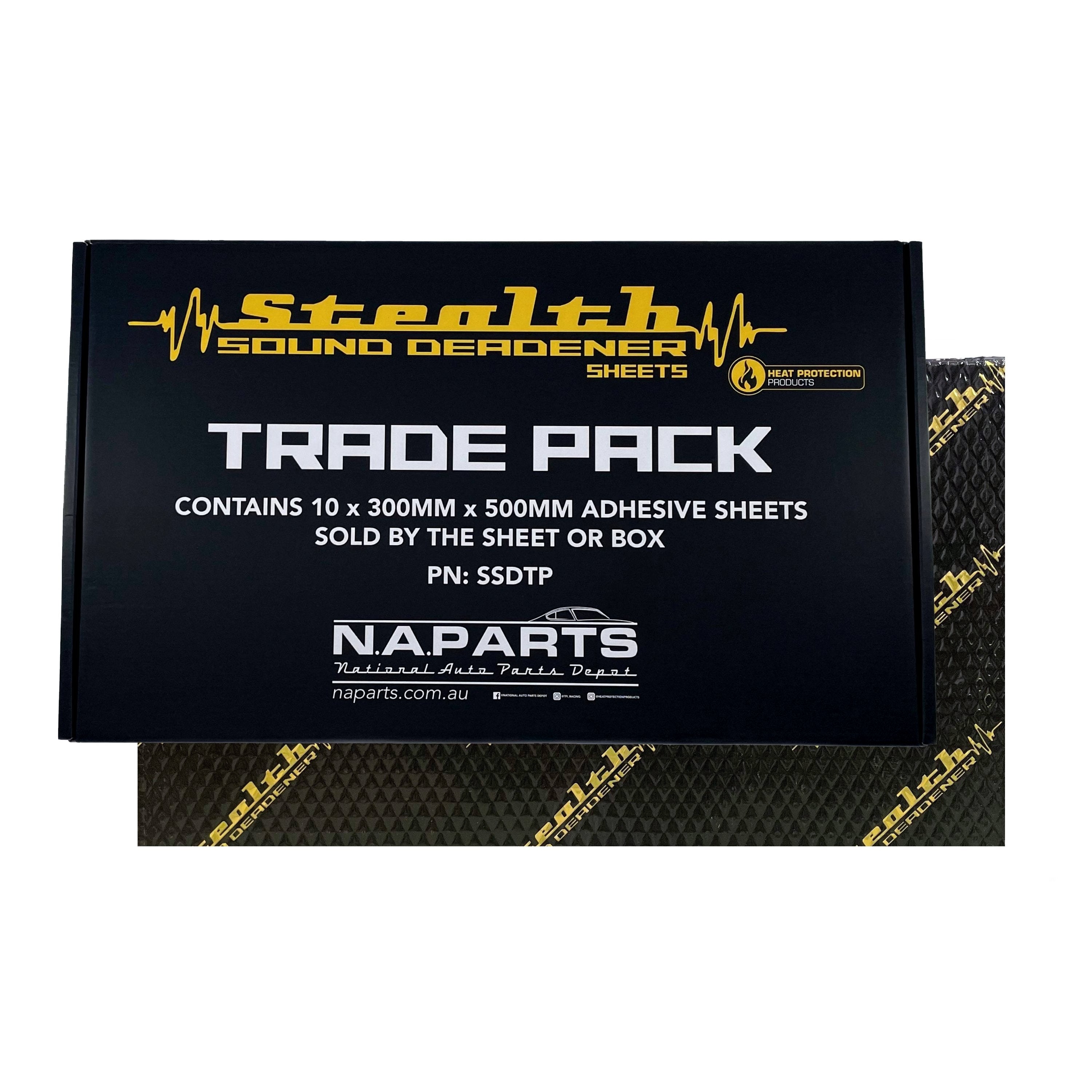 Heat Protection HPP Stealth Sound Deadener 10pk - Trade Pack