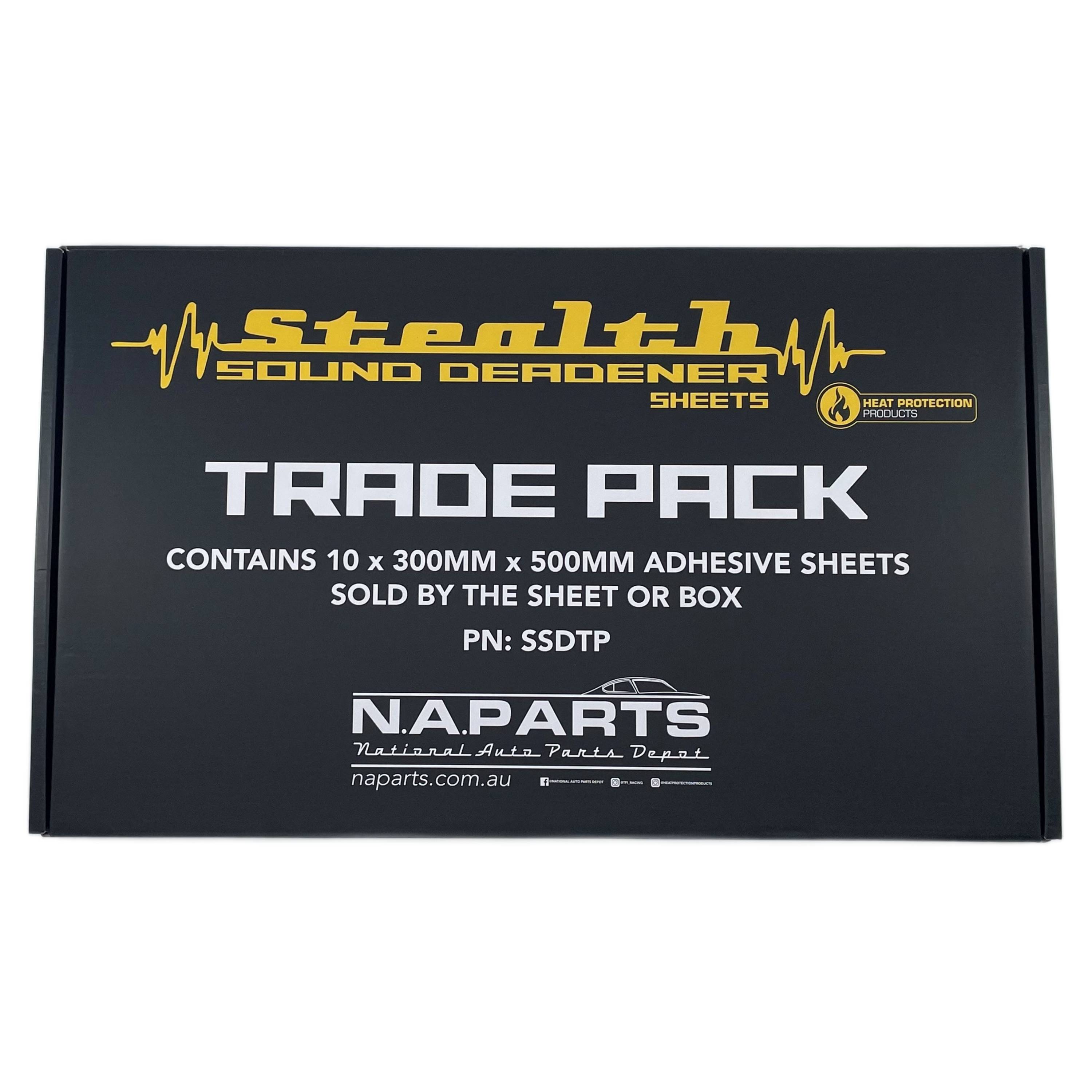 Heat Protection HPP Stealth Sound Deadener 10pk - Trade Pack