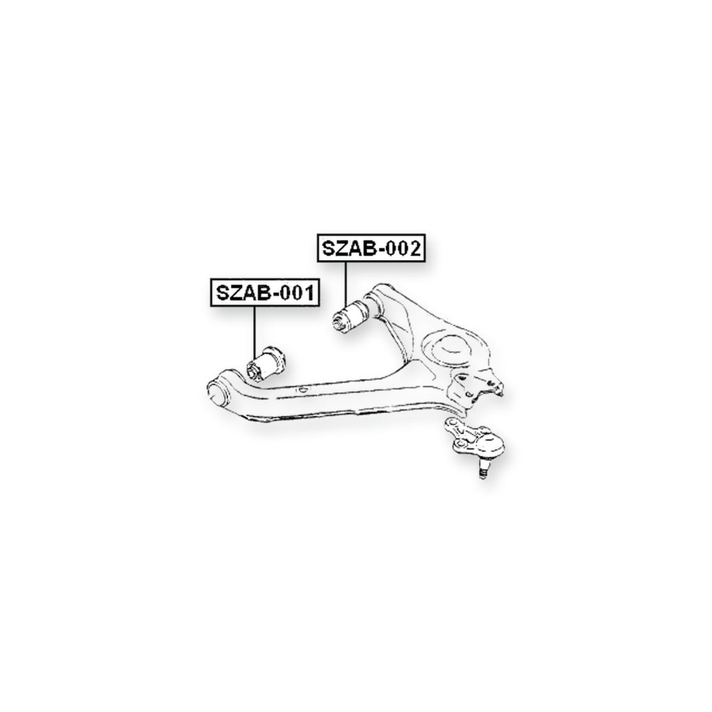 Suzuki Sidekick Front Upper Bushing, Control Arm 1989-1998