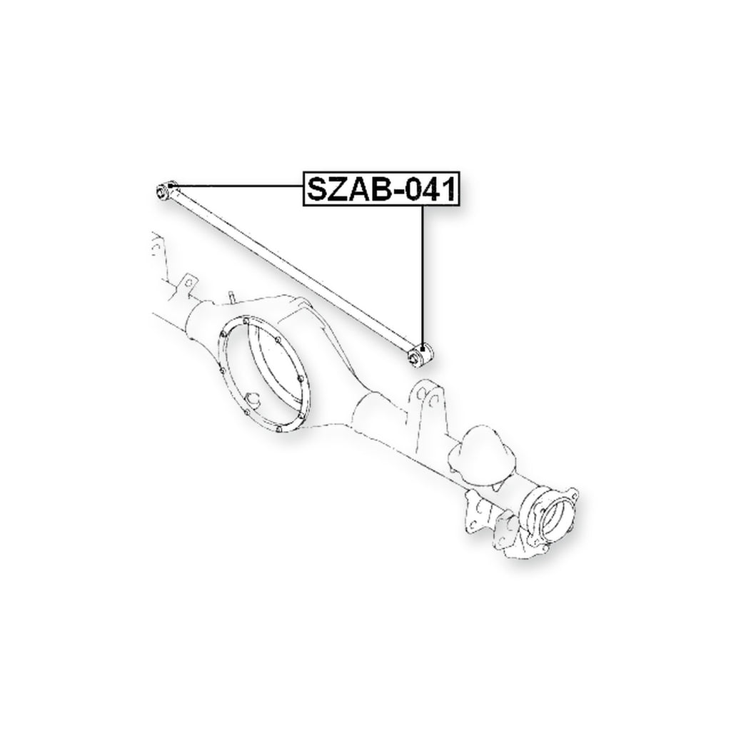 Suzuki Grand Vitara XL-7 JA42 Rear Inner Transverse Rod Bushing 2001-2006