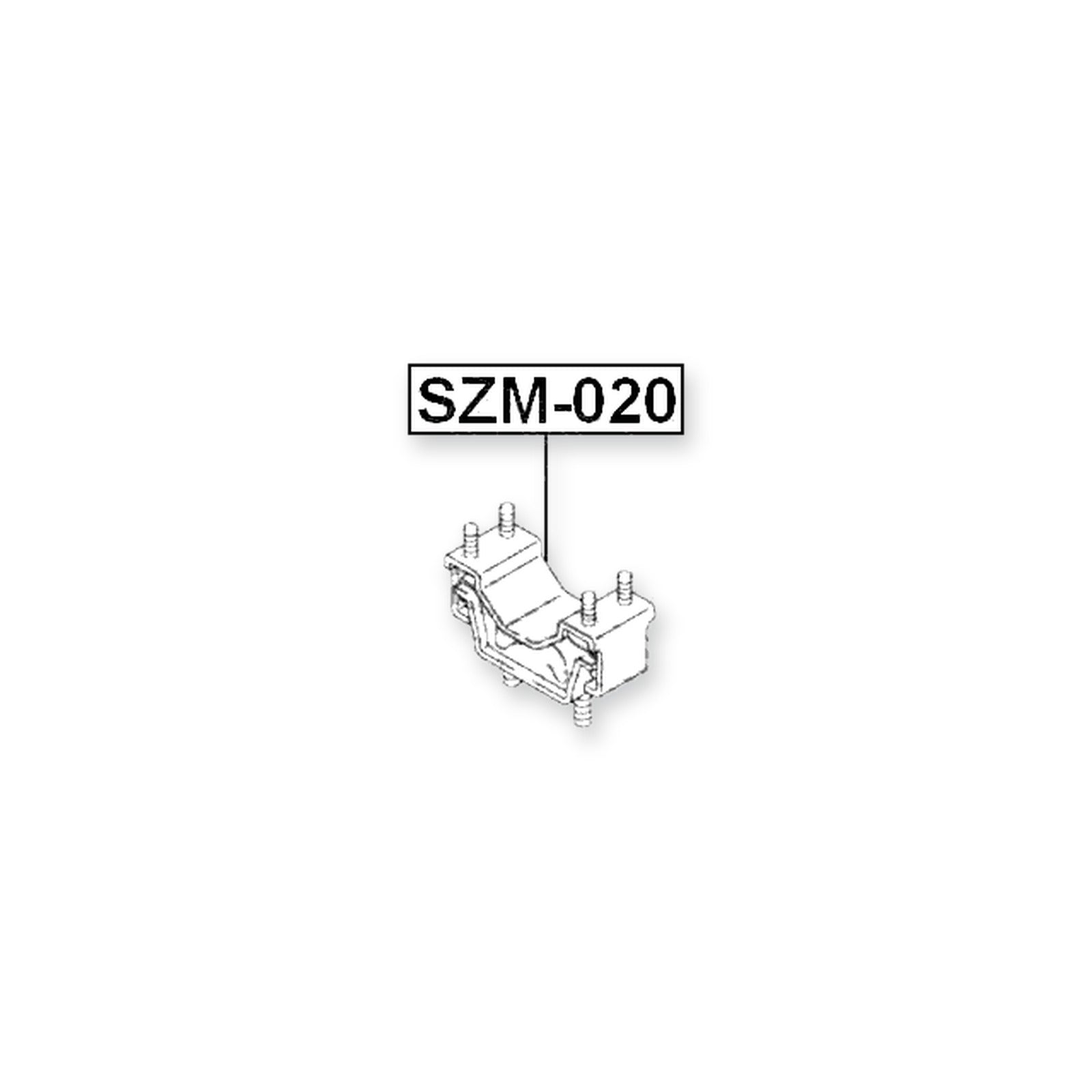 Suzuki Aerio Rear Engine Mount 2006-on