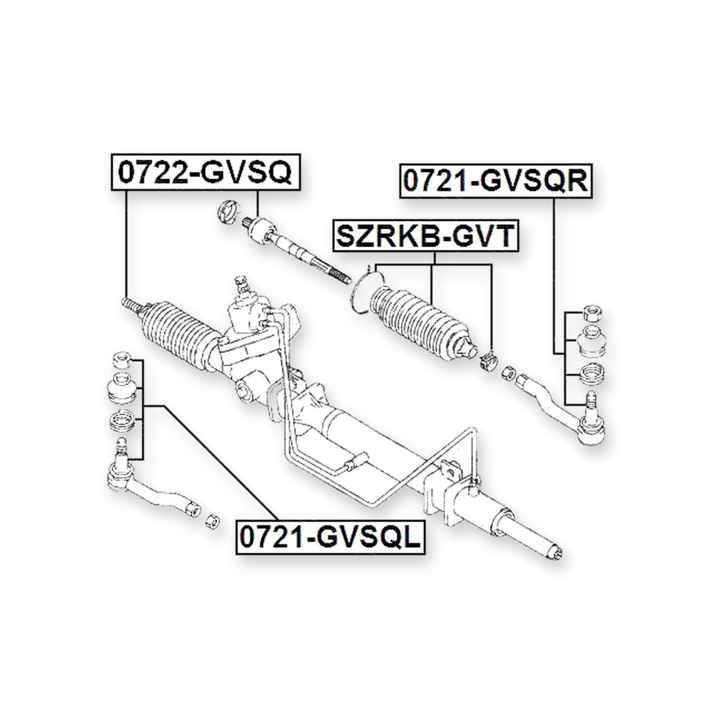 Front Steering Gear Boot