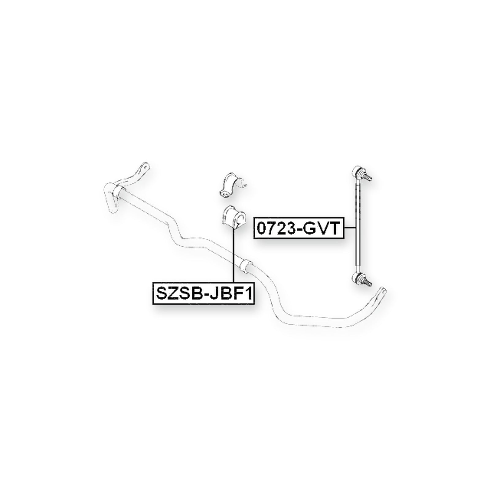 Suzuki Grand Vitara JB416X Front Stabilizer Bar Bush D26 2006-2014