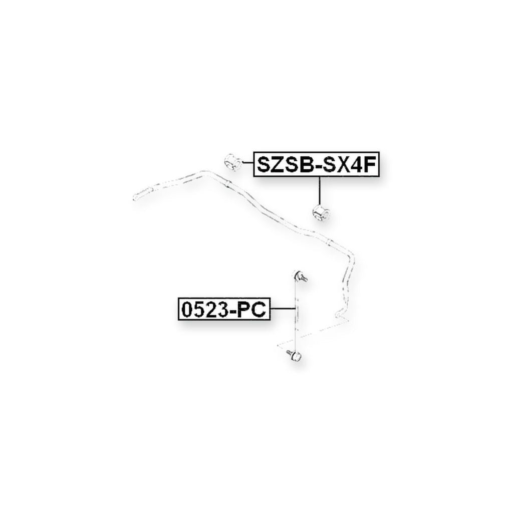 Suzuki SX4 Front Stabilizer Bar Bush D23 2006-2013