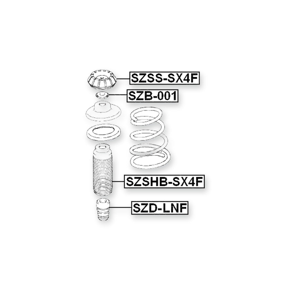 Front Shock Absorber Mounting