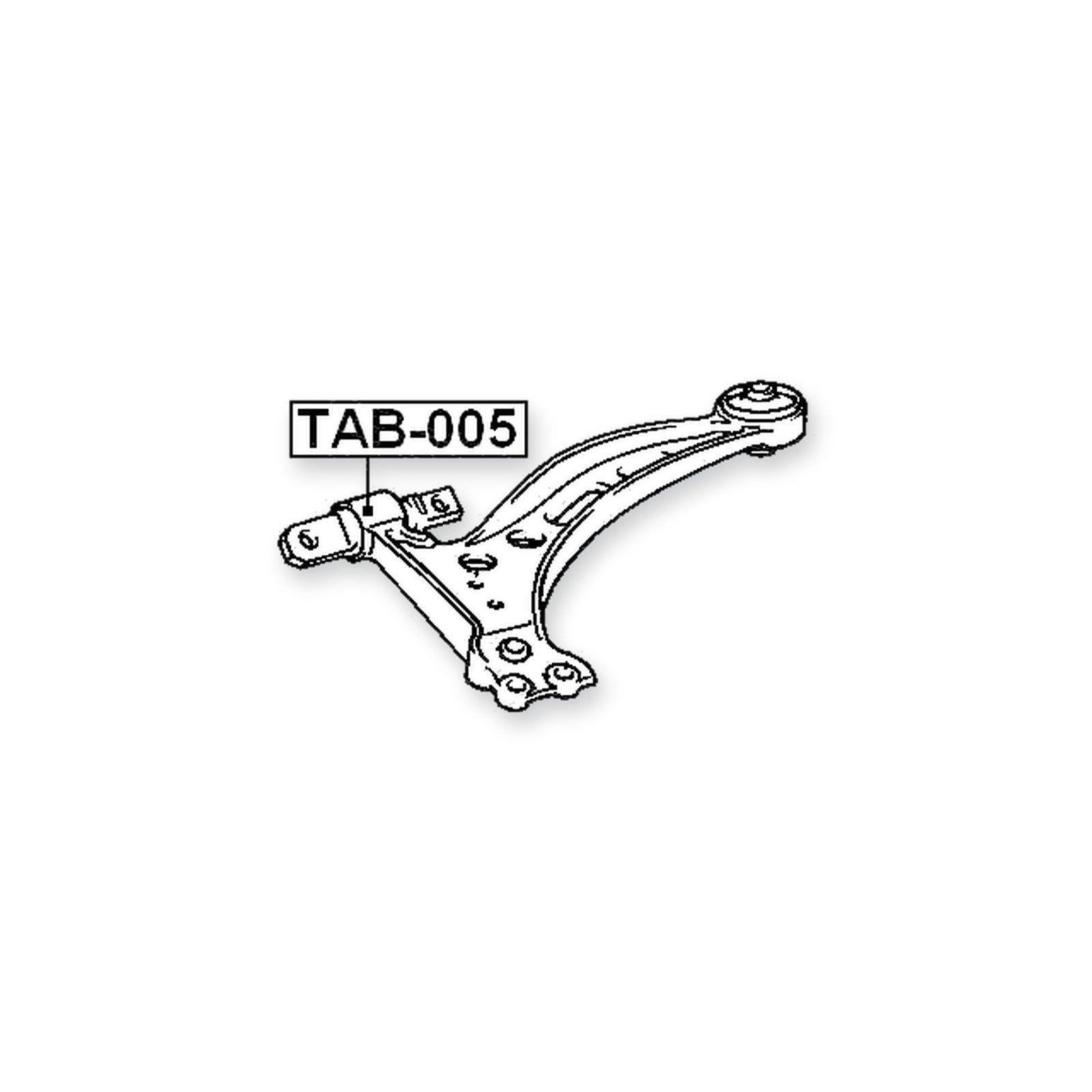 Toyota Avalon MCX10 Front Lower Bushing, Control Arm