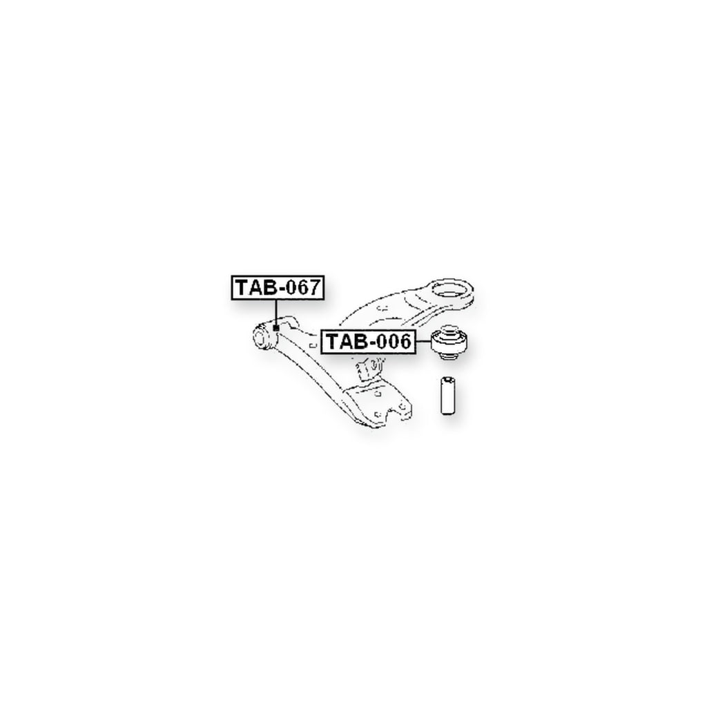 Toyota Caldina Front Lower Bushing, Control Arm