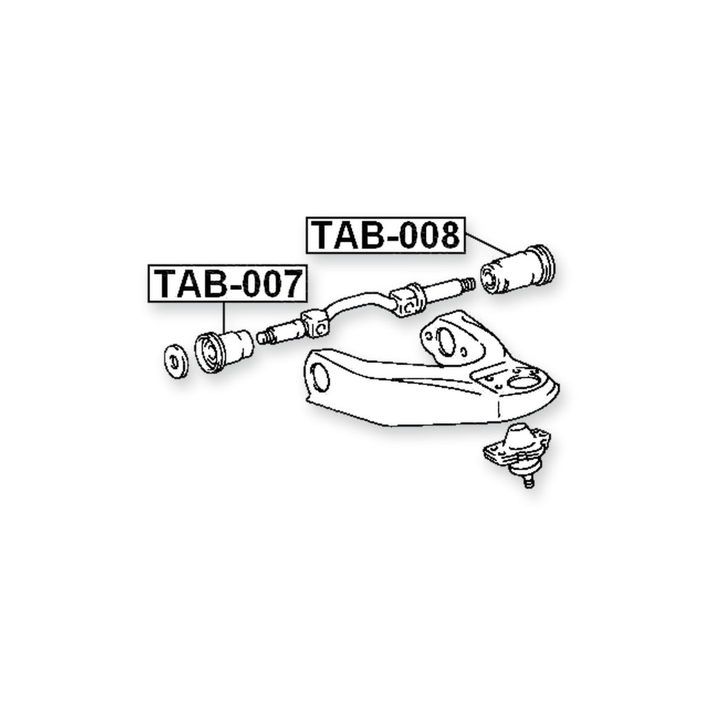 Toyota Lite/Townace Front Upper Bushing, Control Arm