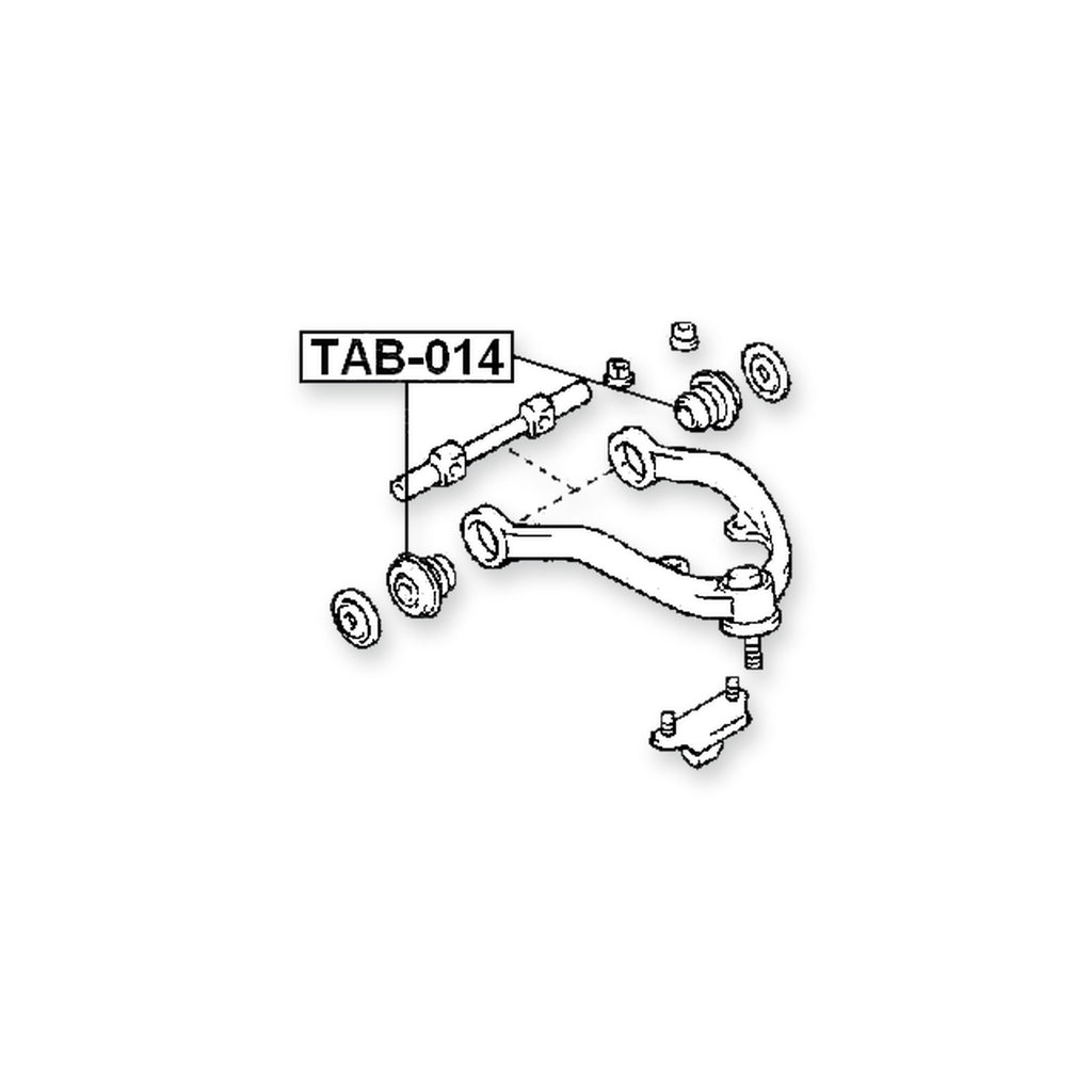 Toyota Crown Front Upper Bushing, Control Arm
