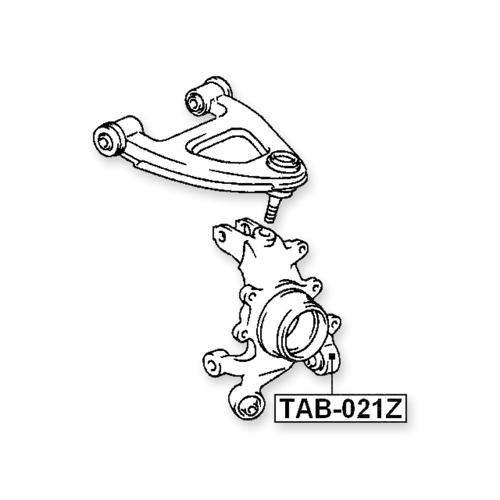Toyota Celsior Rear Lower Knuckle Floating Bushing