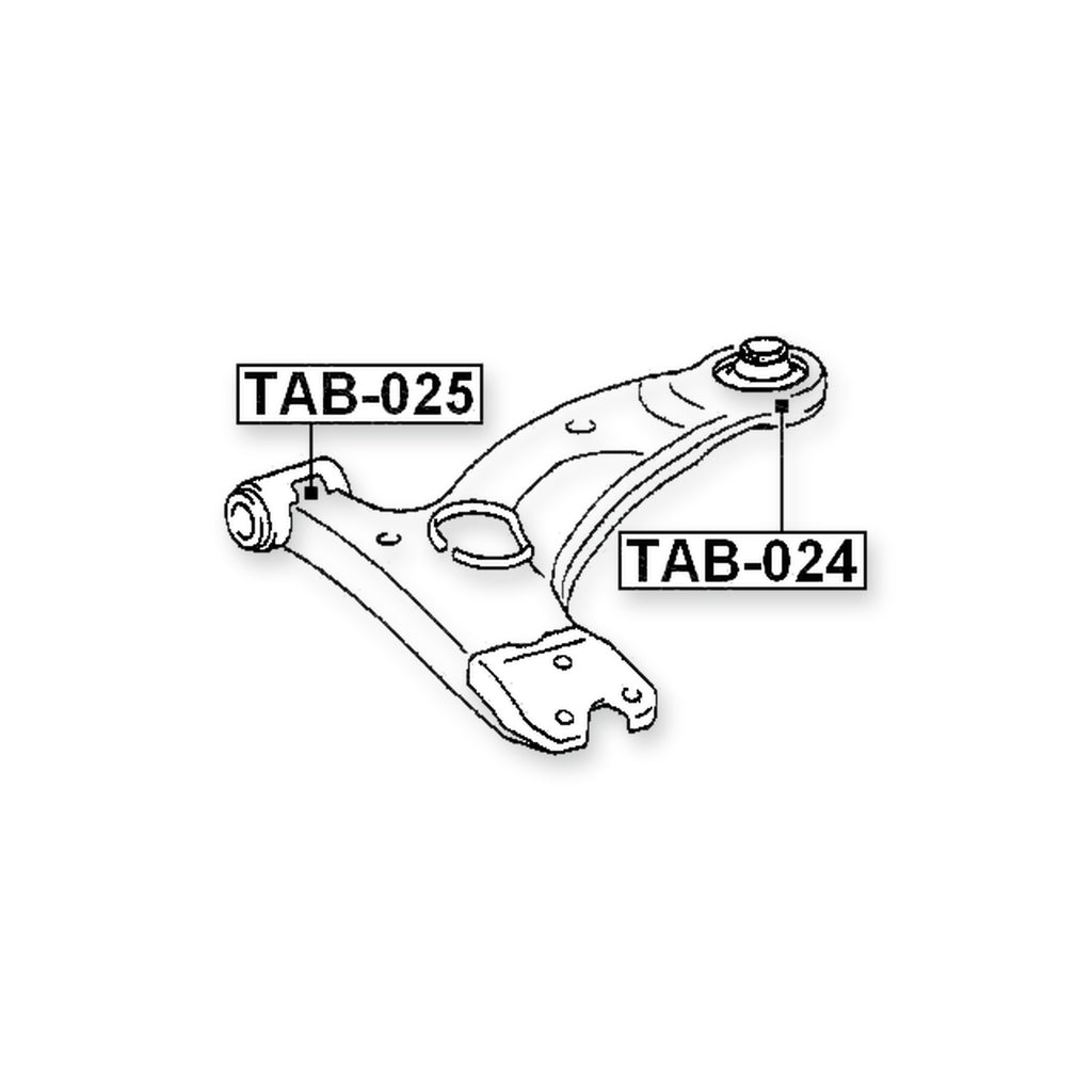 Toyota Corolla Front Lower Bushing, Control Arm