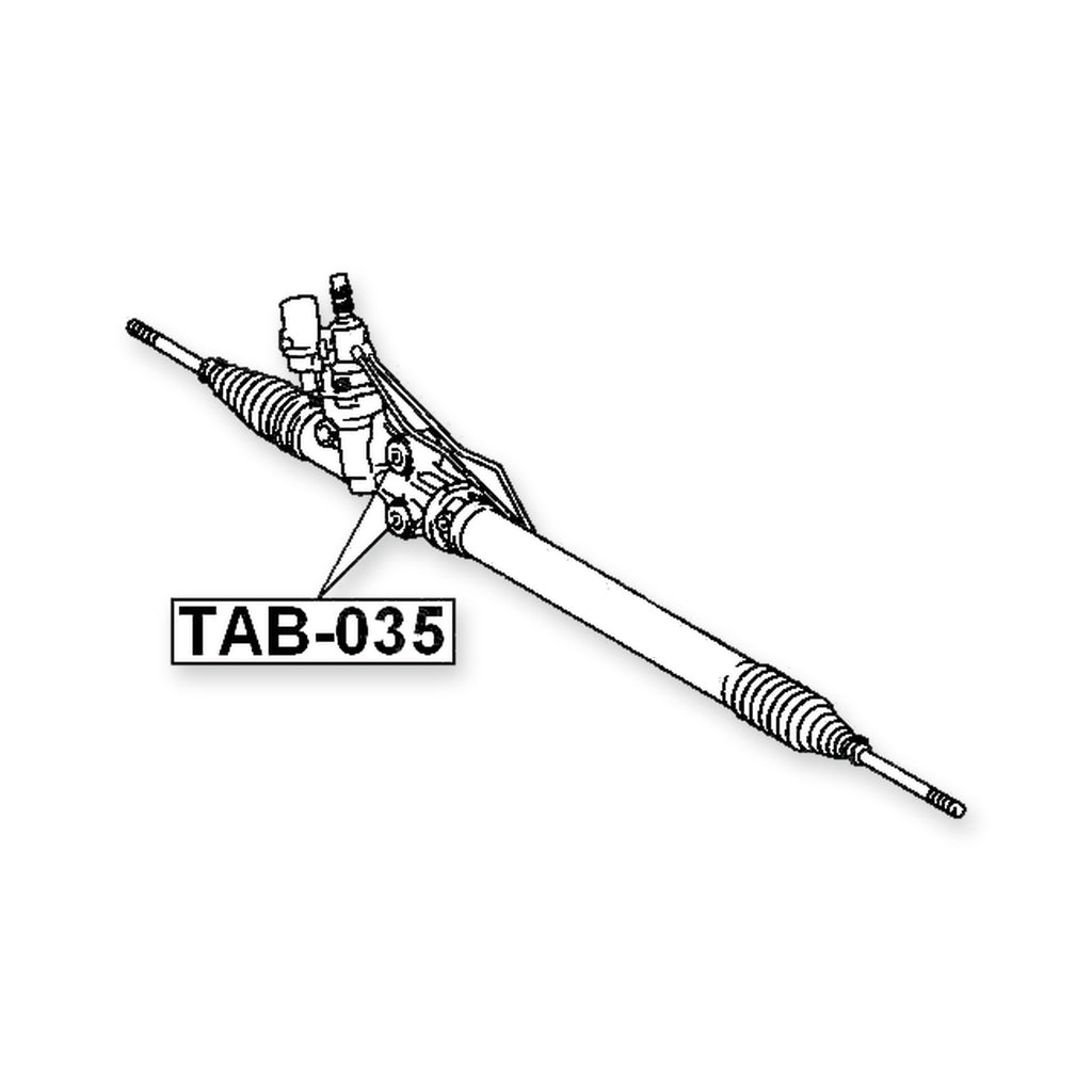 Toyota Chaser Steering Rack Bushing