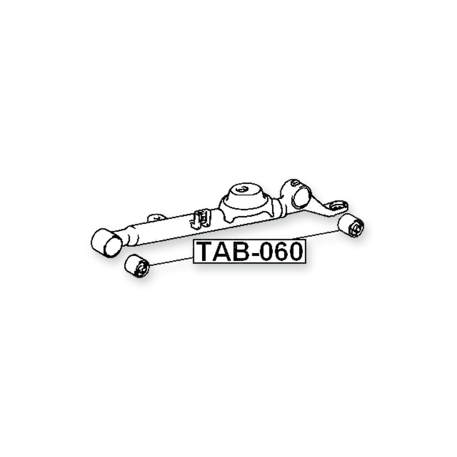 Toyota Estima Emina/Lucida Rear Lower Arm Bushing