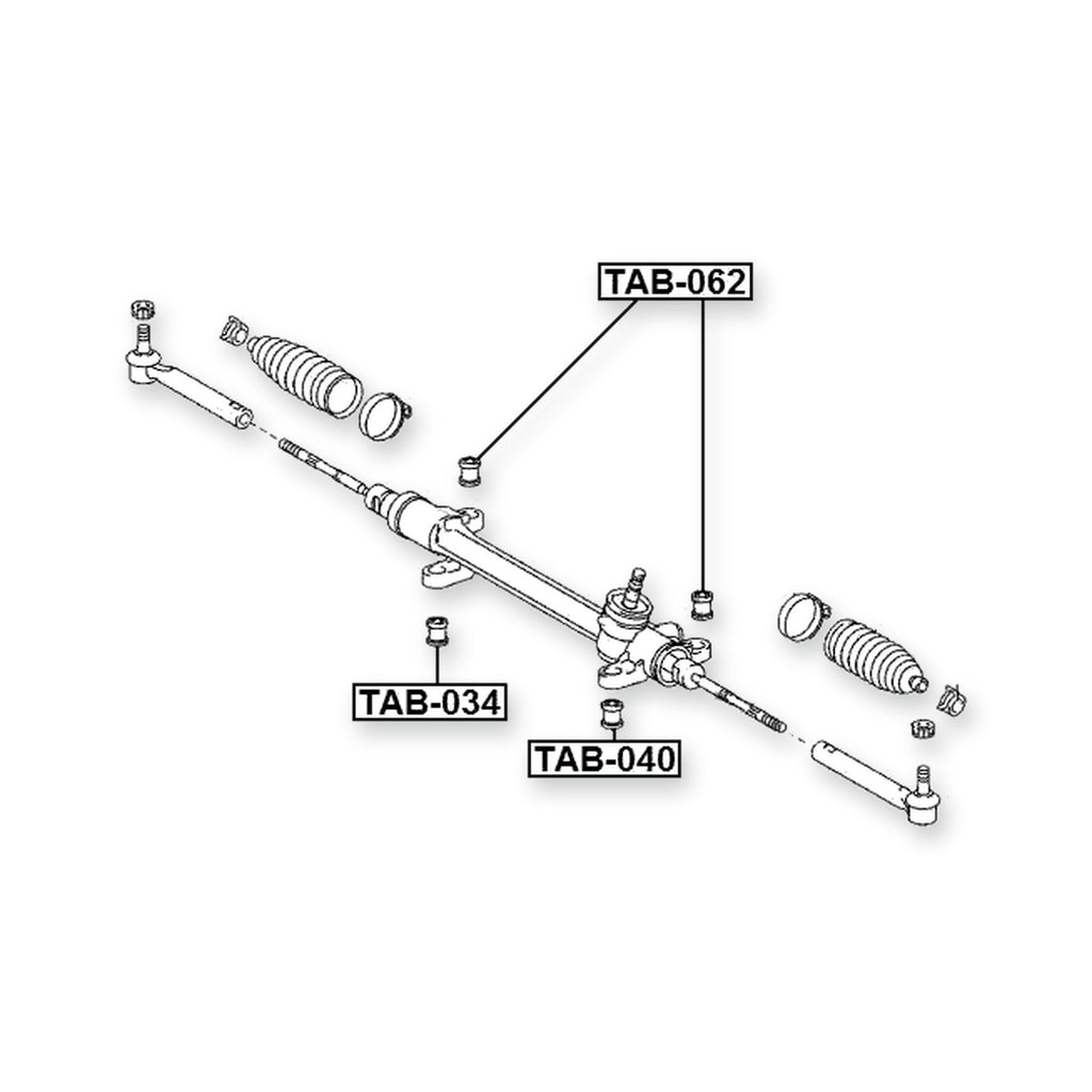 Great Wall F7 Steering Rack Bushing