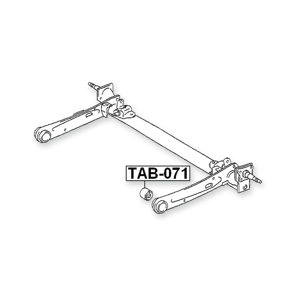 Toyota Corolla 2 Front Arm Bushing