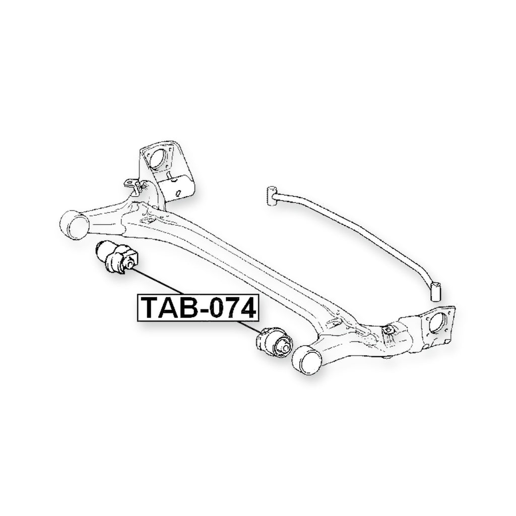 Toyota Corolla Rear Crossmember Bushing