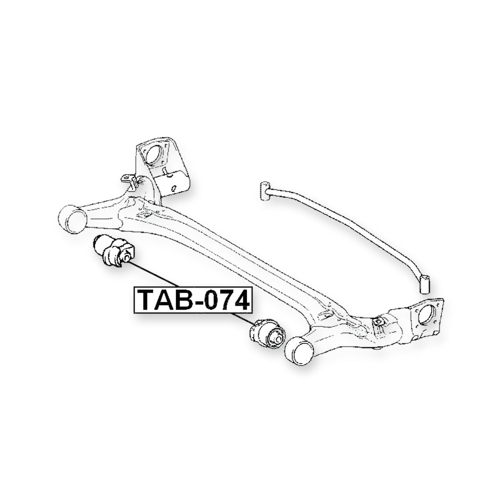 Toyota Corolla Rear Crossmember Bushing