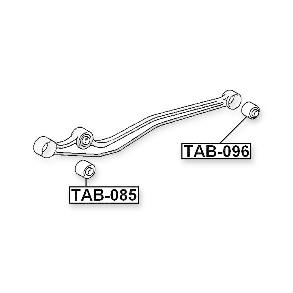 Toyota Land Cruiser Front Lower Bushing, Control Arm