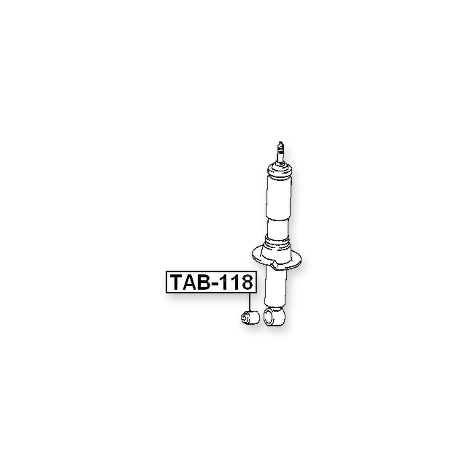 Toyota 4Runner Front Shock Absorber Bushing